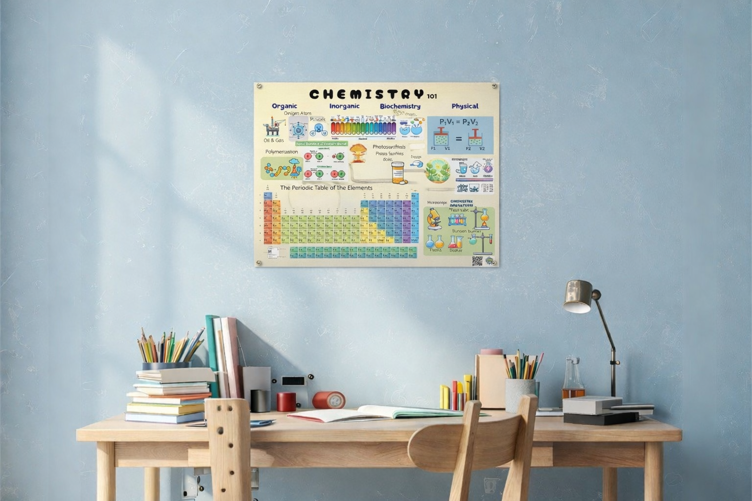 Chemistry 101 Wall Poster
